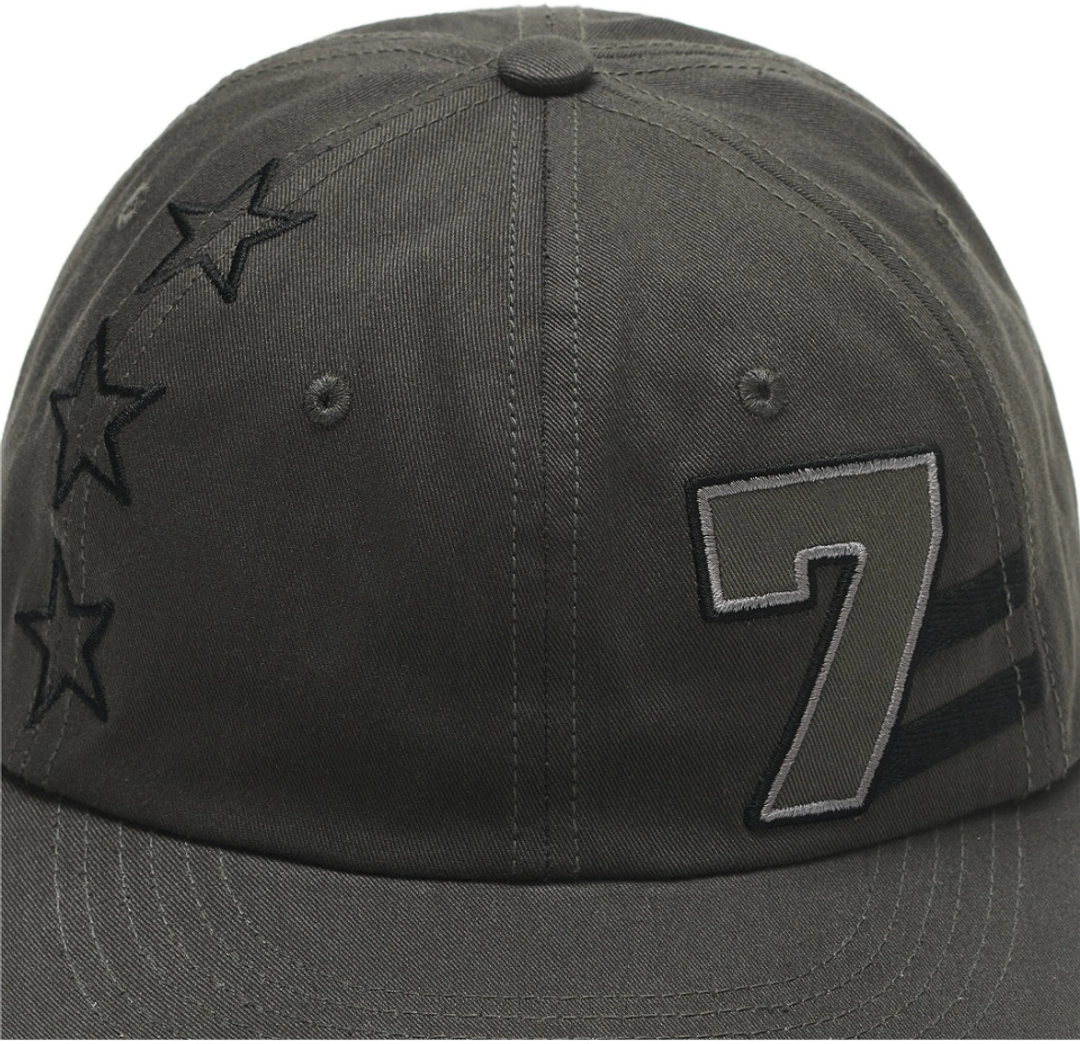 허그유어스킨 Lucky 7 snapback (Charcoal) 상품 이미지 1