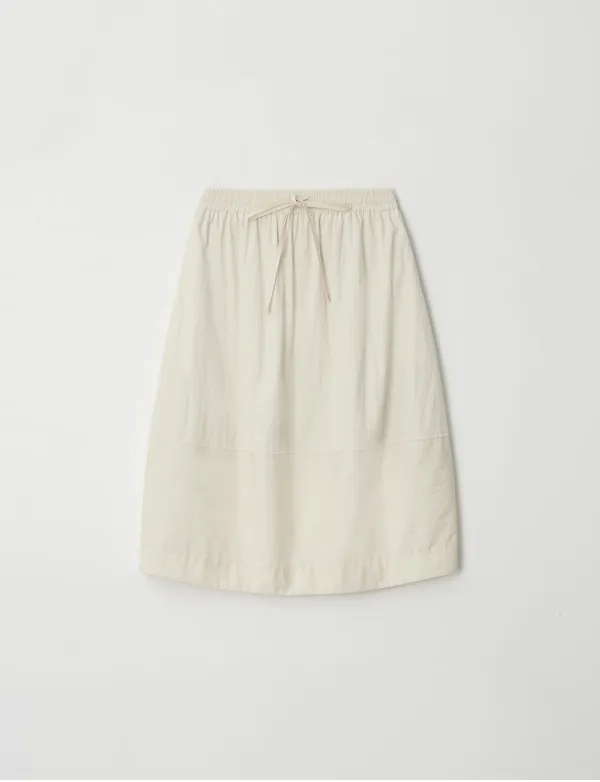 Volume Midi Skirt(Cream)