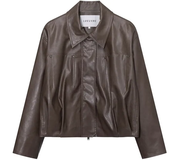 Leather Blouson Jumper SL6SM605-93