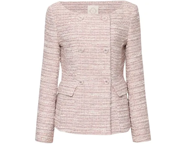 [WHITE LABEL] Lettice Tweed Jacket (Pink)