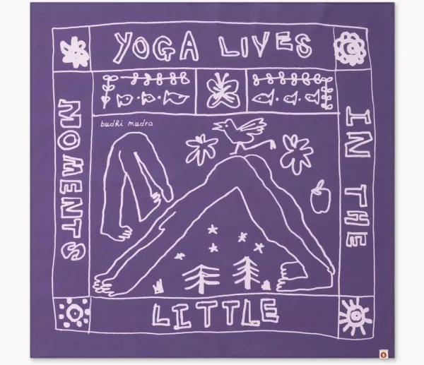 BM yoga bandana_Purple