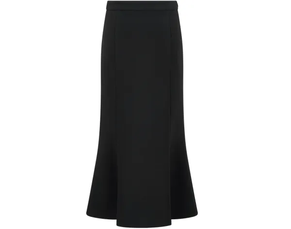 Erin Mermaid Skirt (Black)