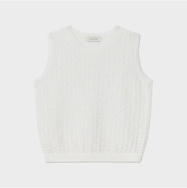 Acacia Vest White