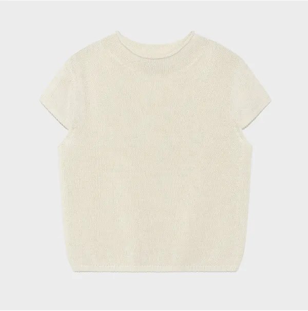 [RESTOCK] Tylor Mockneck Knit Ecru