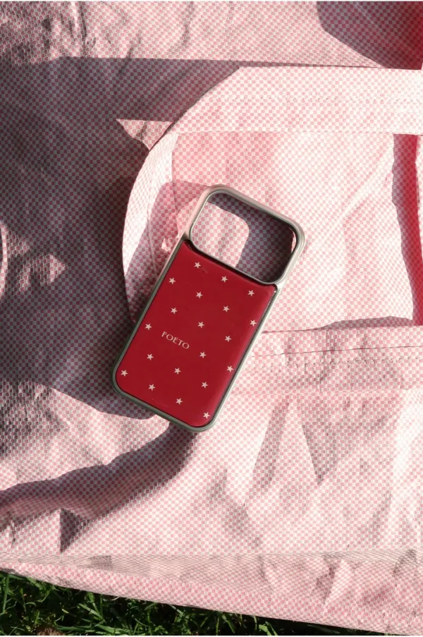 [3rd] FE star iphone case - red (exclusive)