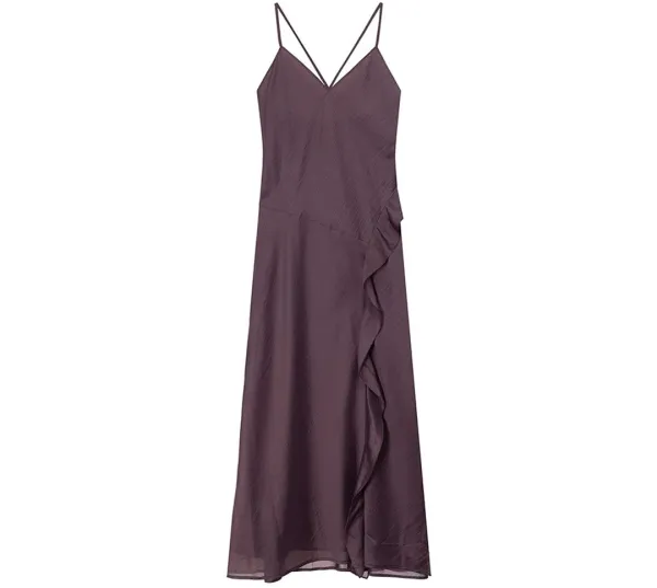 Ruffle Line Sleeveless Flare Dress SW6MO715-93