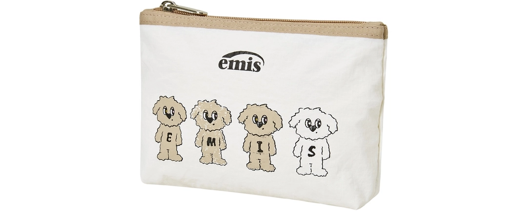이미스 MISUGI DRAWING POUCH-WHITE 상품 이미지 3