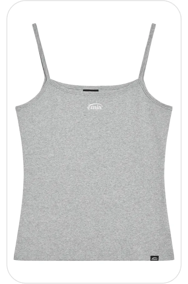 (W) 2PACK SLEEVELESS TOP-GRAY