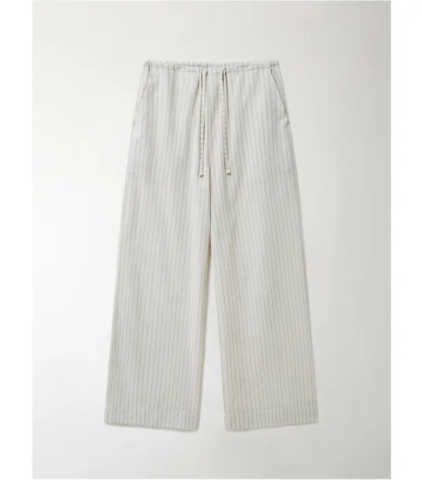 SUMMER STRIPE BAND PANTS_OATMEAL_OF2C2XPL02OTM