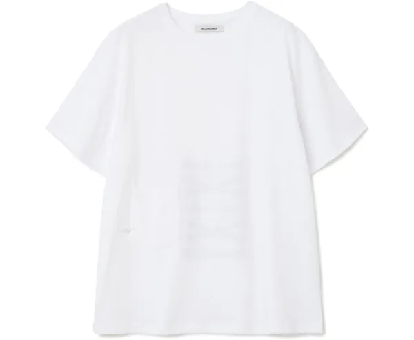 (6/2 예약배송) Lace-Up Archive T-Shirt [White]