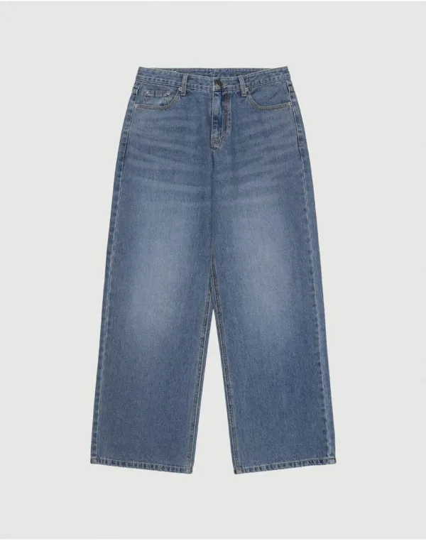 [2nd] Field low denim pants