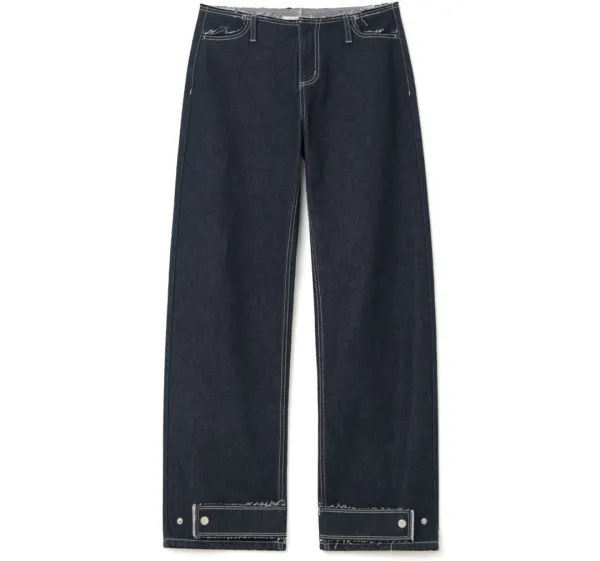 (6/25 예약배송) Raw Cut Relaxed Jeans [Indigo]