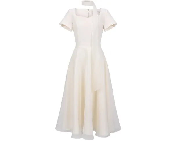 Orb Organza One-piece (Cream)