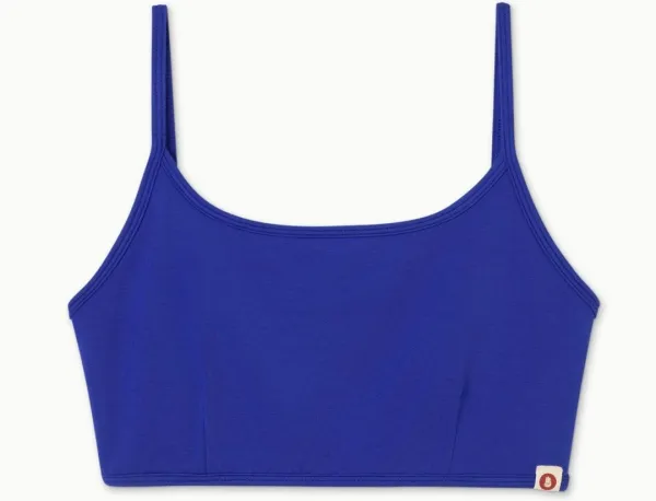 Tri hole bra top_Bluing
