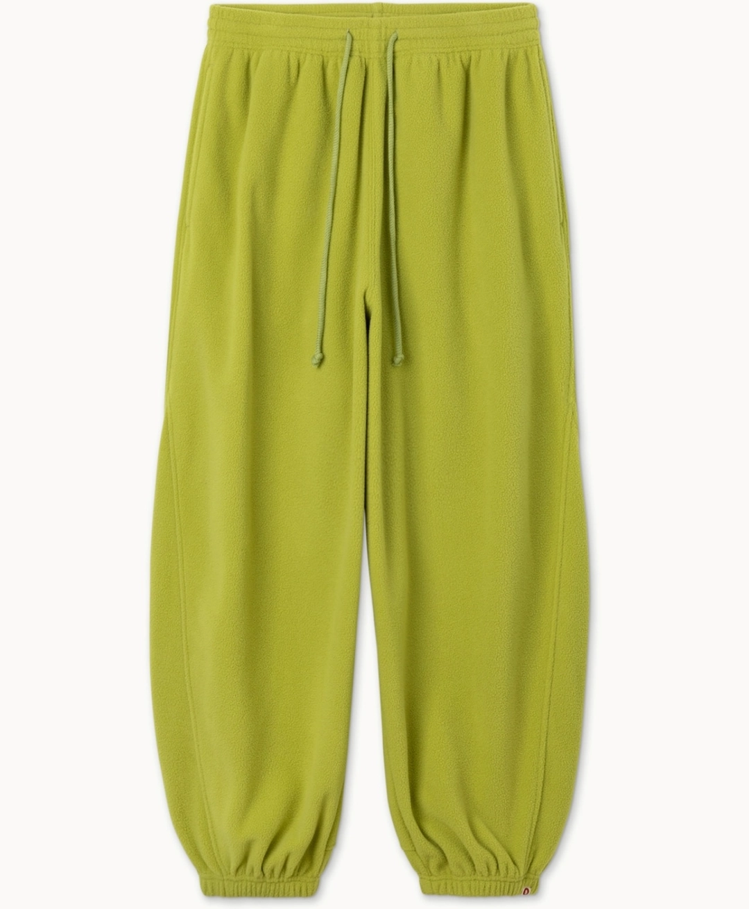 부디무드라 Diagonal jogger pants (Fleece ver.) (Unisex)_Split Pea 상품 이미지 1