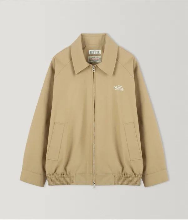 BETR cotton blouson jumper [KNSS05JP01]_Beige