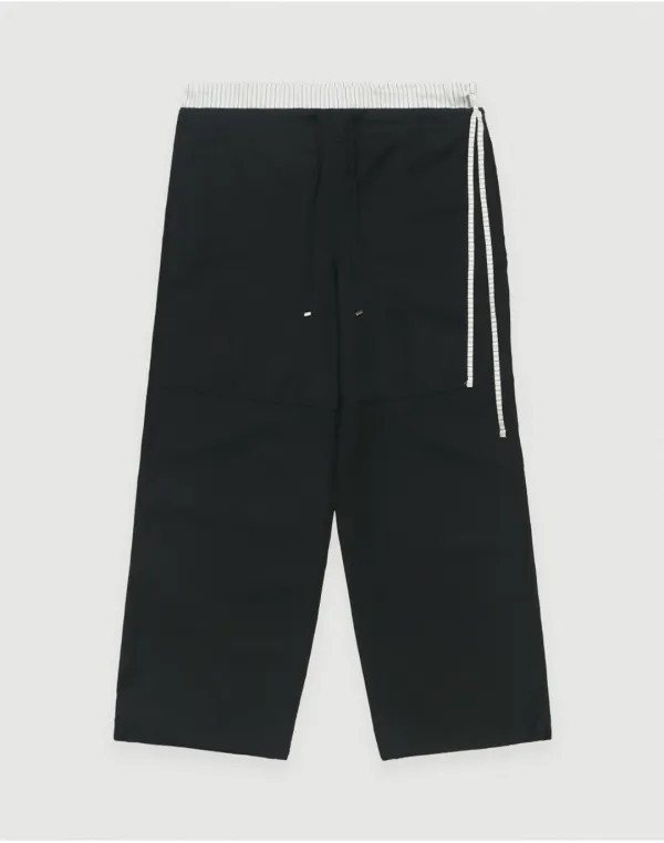 Shade dual layered pants - charcoal