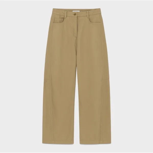 Gaius Cotton Pants Caramel