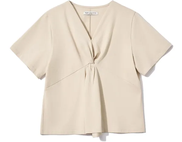 FRONT DRAPE TOP