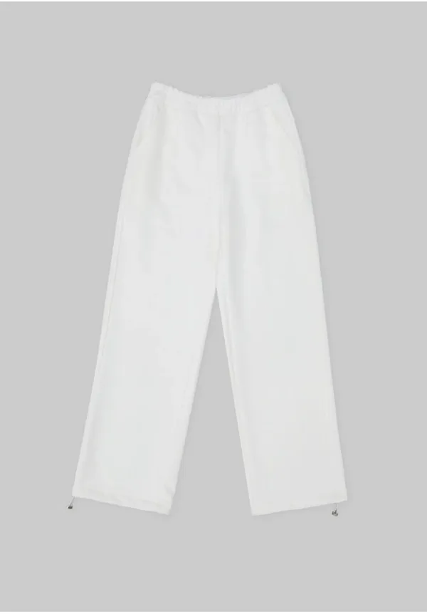 LOGO BANDING PANTS_IVORY