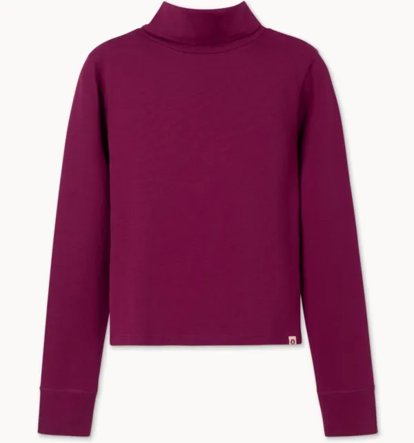 Turtle neck long sleeve_Raspberry Radiance