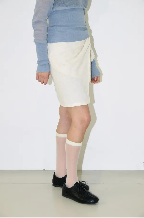 (9/23 예약배송) Multiway Shawl Scarf [Ecru]