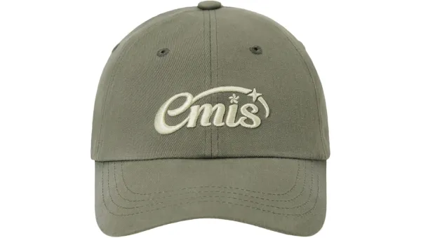 HALO LOGO BALL CAP-KHAKI