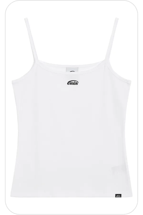 (W) 2PACK SLEEVELESS TOP-WHITE