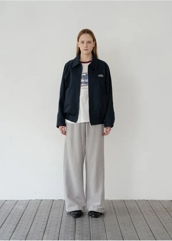 BETR cotton blouson jumper [KNSS05JP02]_Navy