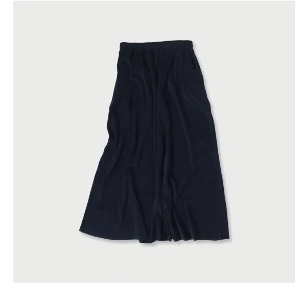 [PLZPROJECT]TERRY MAXI SKIRT, NAVY