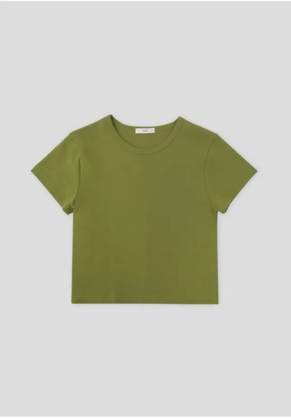 [3차] CROP T-SHIRT_GREEN
