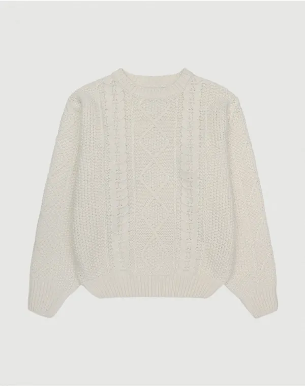 Pien heavy fisherman knit