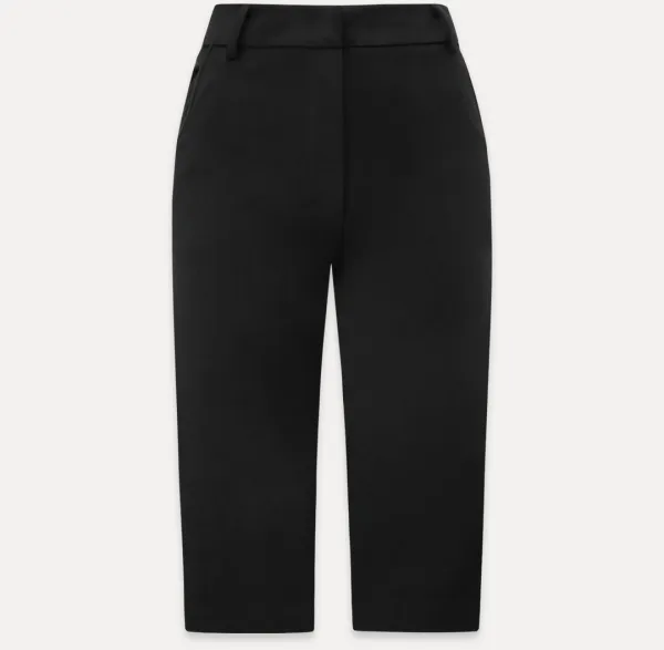 CHIXLABEL H 26SS 햅번 카프리 팬츠 - Black