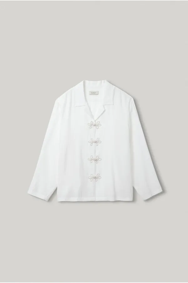 [8TH] Mandarin Satin Shirts