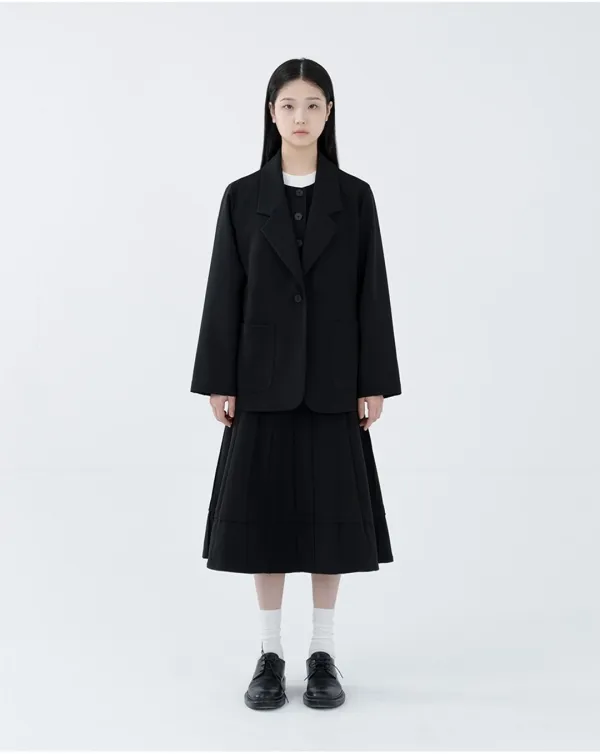 tailored line jacket (open, 단독 주문 시 선발송)