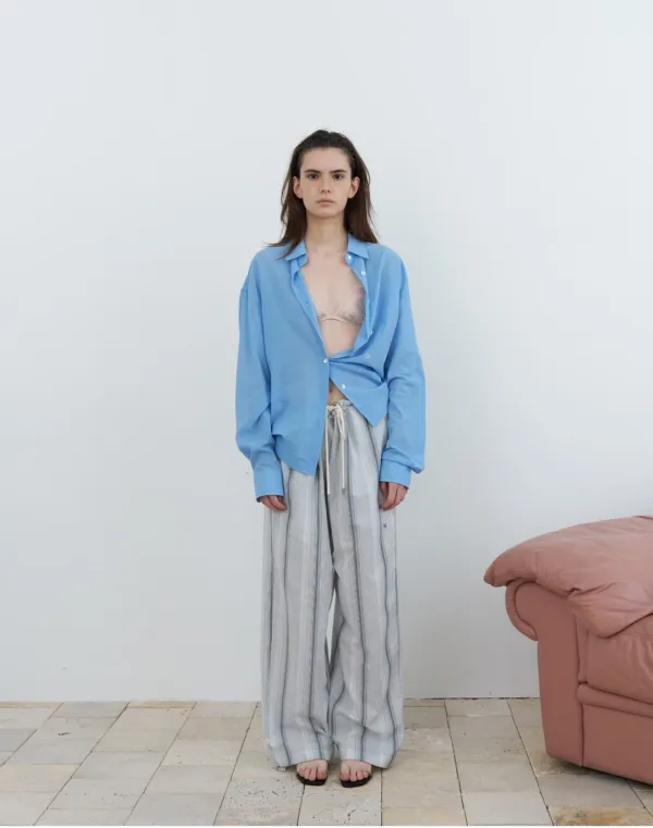 Light positano shirts - blue