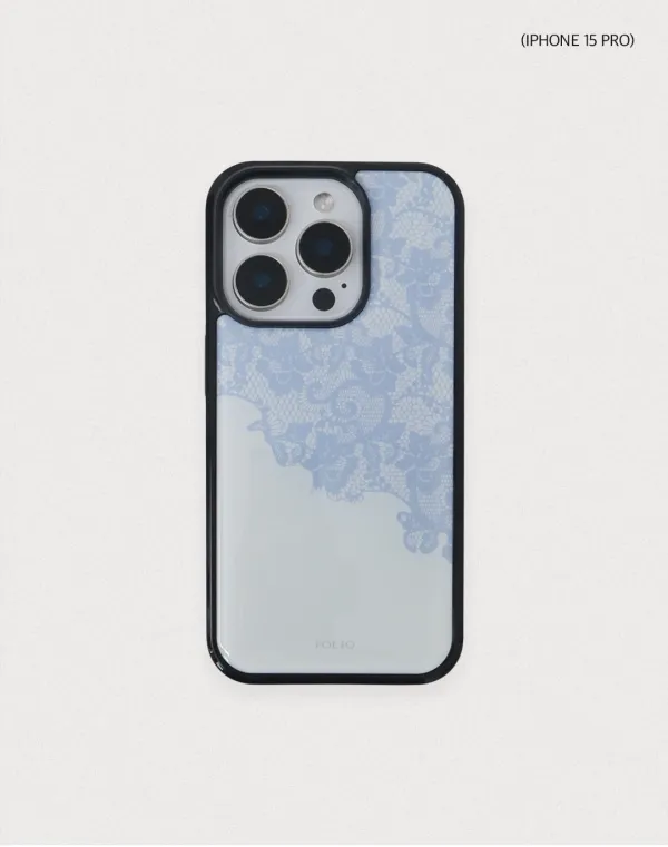 FE lace iphone case - blue (exclusive)