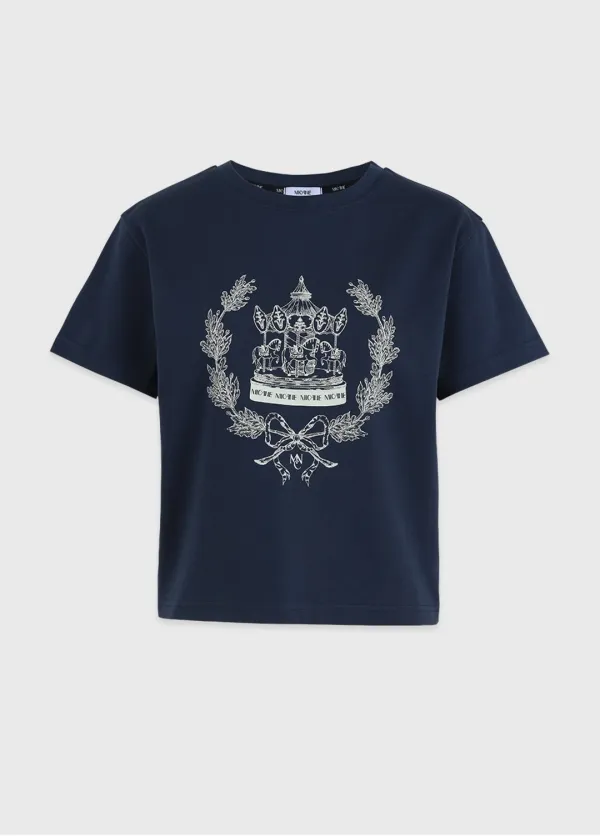  [44-120]  Sweet bay Semi Crop T-shirts  스위트 베이 세미크롭 티셔츠 (여름-데일리룩-캐주얼룩-데이트룩-휘뚤마뚤템-반팔티-세미크롭-일러스트-나염-여름코디-빅사이즈-자체제작) 
