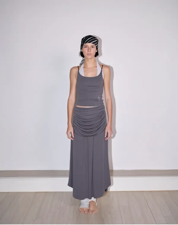 Gentle tension skirt (2 color)