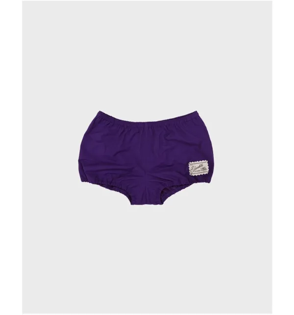 nylon pumpkin shorts