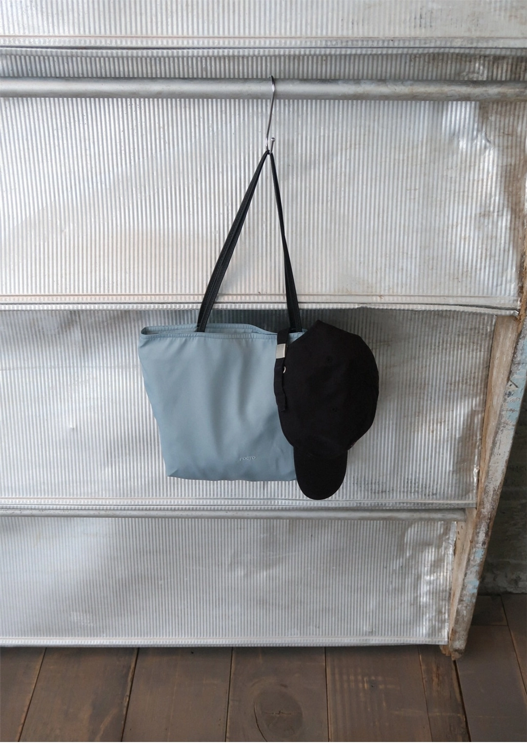 포에토 Easier color nylon tote bag - blue 상품 이미지 1