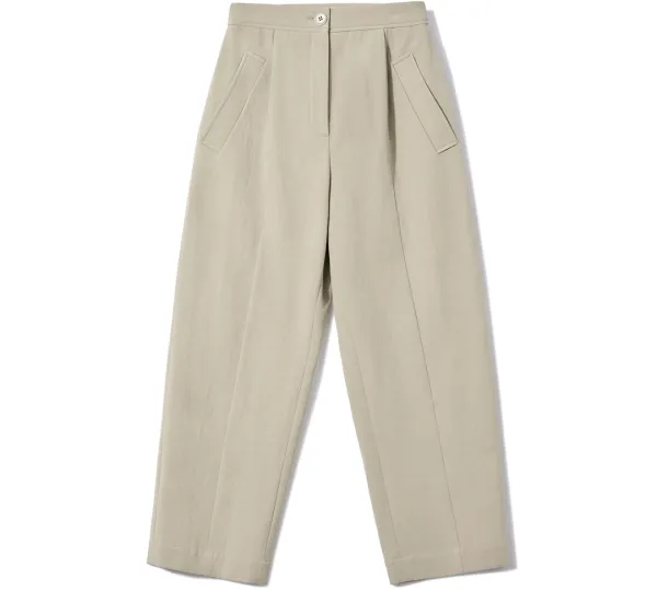 COTTON STRAIGHT PANTS
