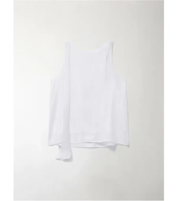 RIBBON STRAP BLOUSE_IVORY_OF2C2XSV02IVY