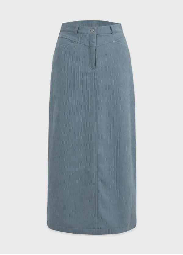  [25-36]  Warmth Coduroy M-Point Long Skirt  웜스 코듀로이 엠-포인트 롱 스커트 (겨울-데일리룩-출근룩-데이트룩-캐주얼룩-코듀로이-롱스커트-퍼안감-보온스커트-빅사이즈-자체제작) 