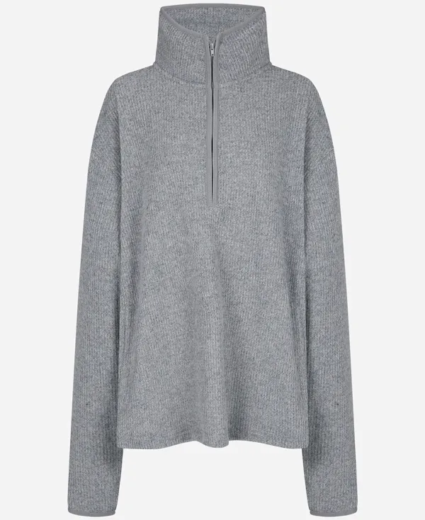 25FW cozy half zip-up