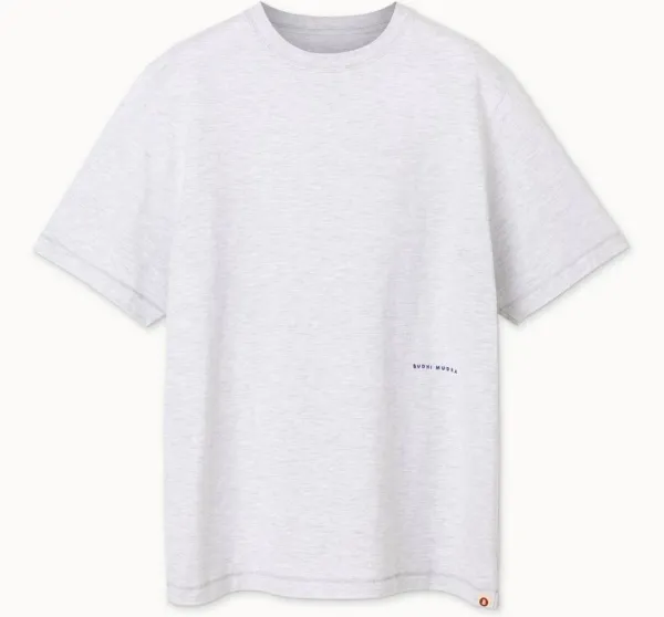 BM logo t (Unisex)_Melange Grey