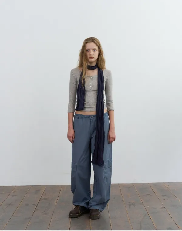 Rugged cargo pants - blue