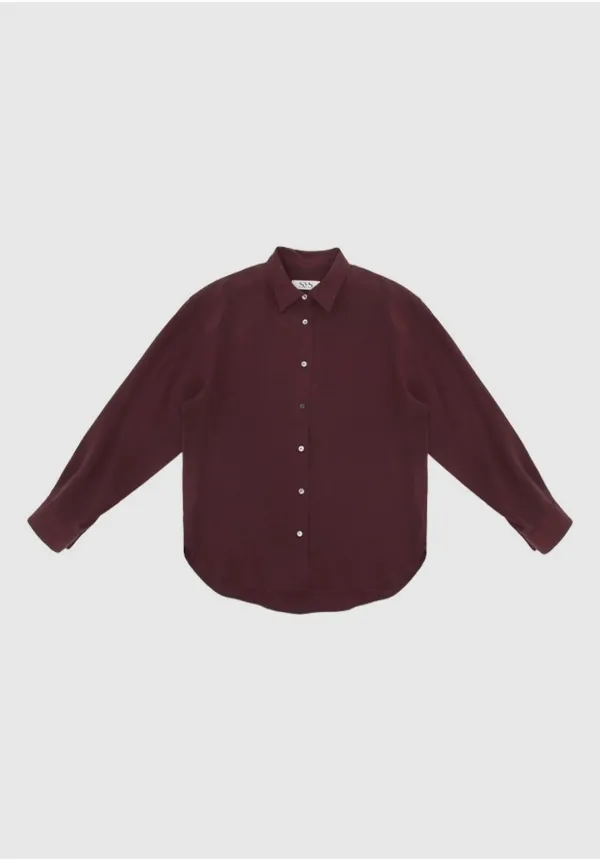 CUPRO SHIRT_GRAPE