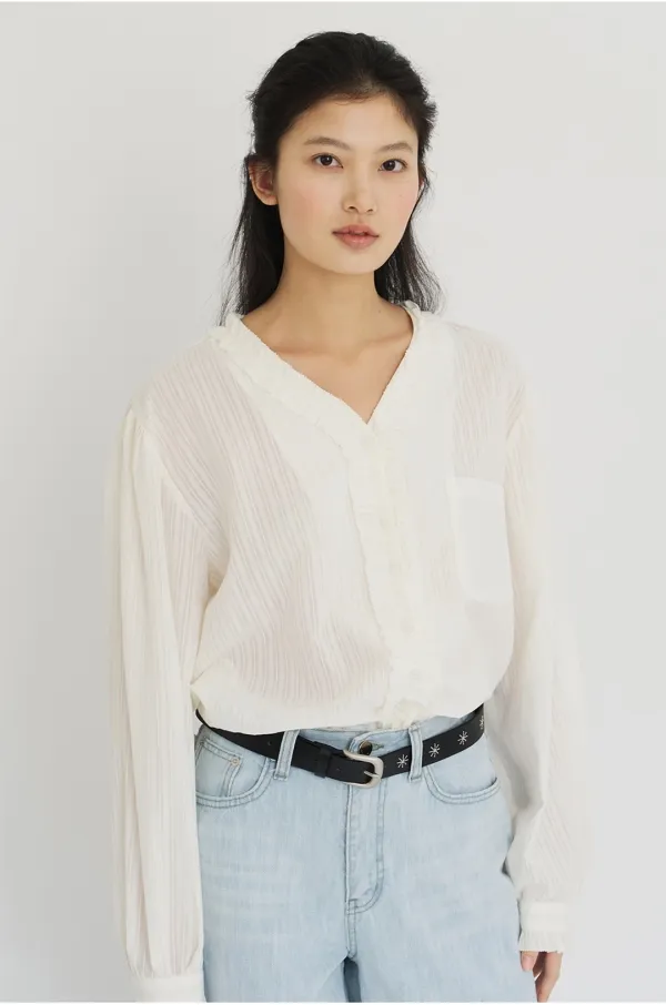 Soft Frill BL_(Ivory)