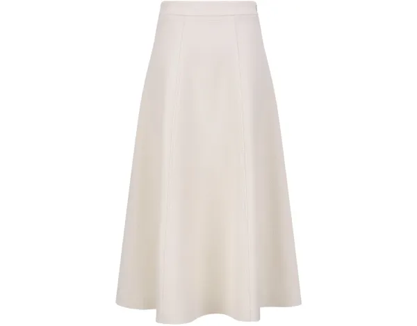 Mercury Tweed Skirt (Beige)